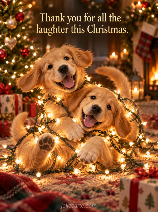 Thank you for all the laughter this Christmas. - Image