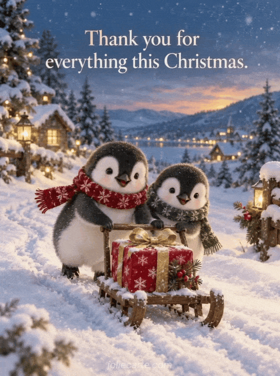Thank you for everything this Christmas. - GIF
