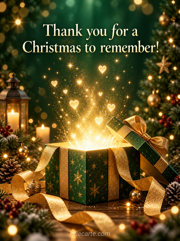Thank you for a Christmas to remember! - Image