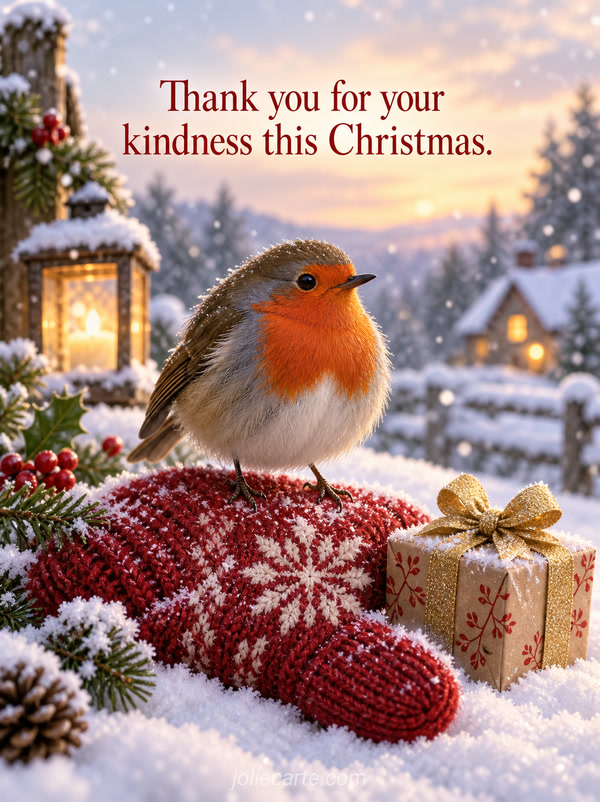 Thank you for your kindness this Christmas. - Image