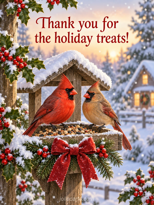 Thank you for the holiday treats! - Image