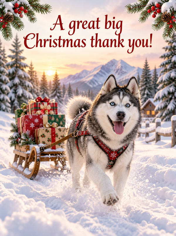 A great big Christmas thank you! - Image