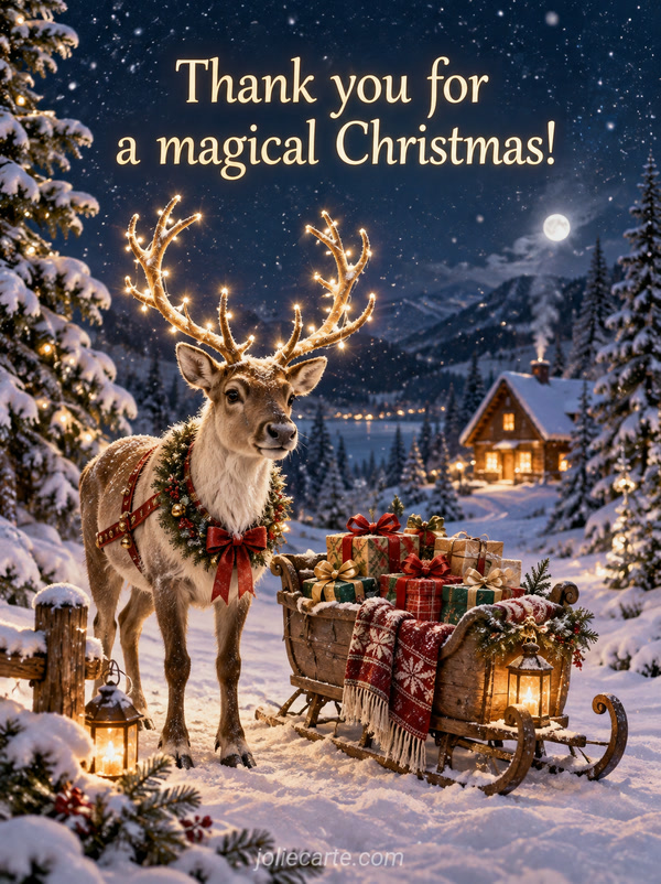 Thank you for a magical Christmas! - Image