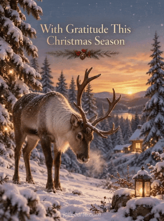 With Gratitude This Christmas Season - GIF