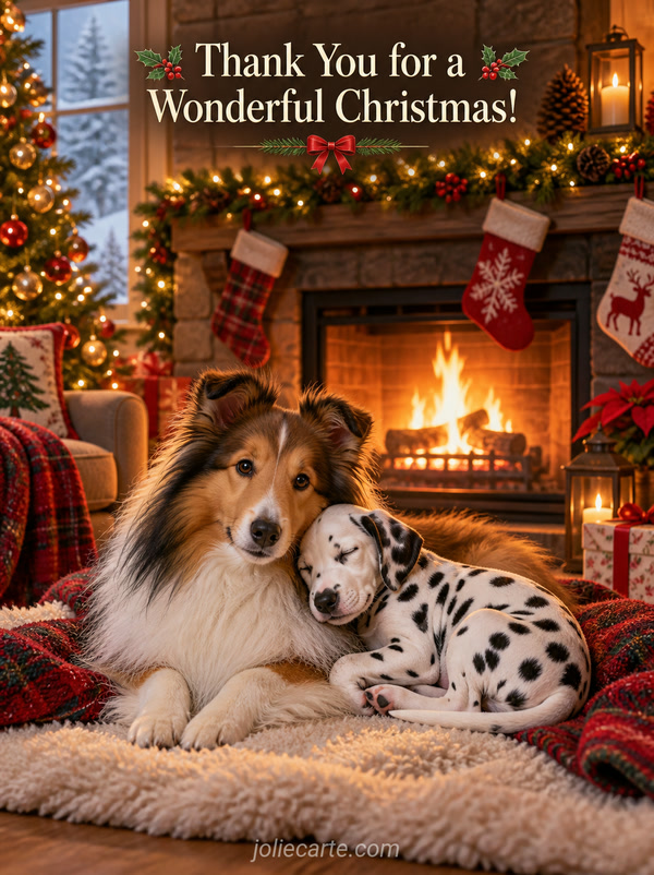 Thank You for a Wonderful Christmas! - Image