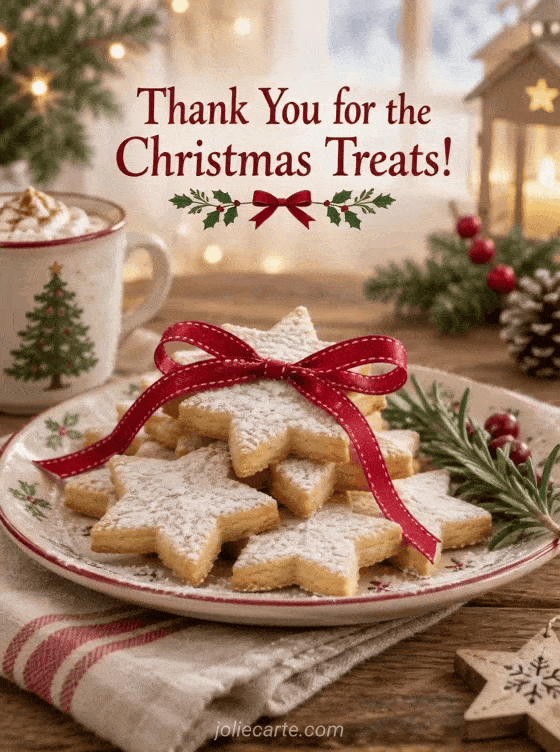 Thank You for the Christmas Treats! - GIF