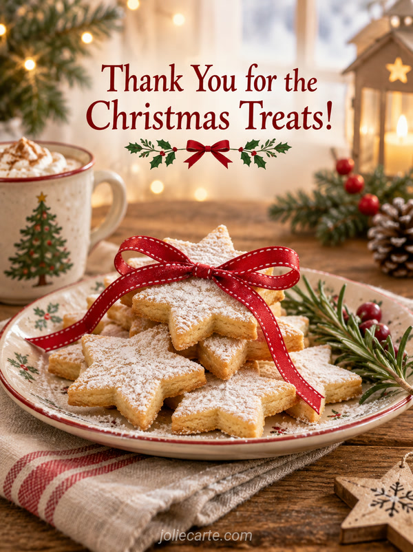 Thank You for the Christmas Treats! - Image