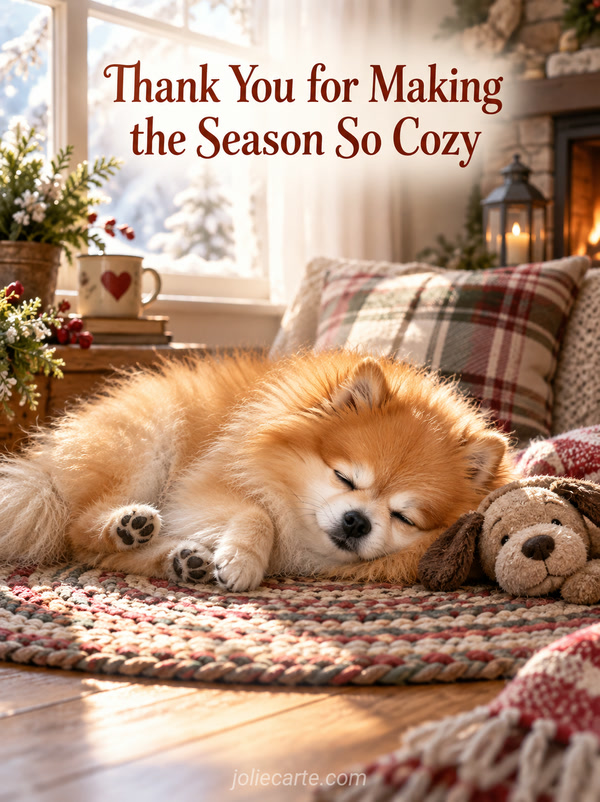 Thank You for Making the Season So Cozy - Image