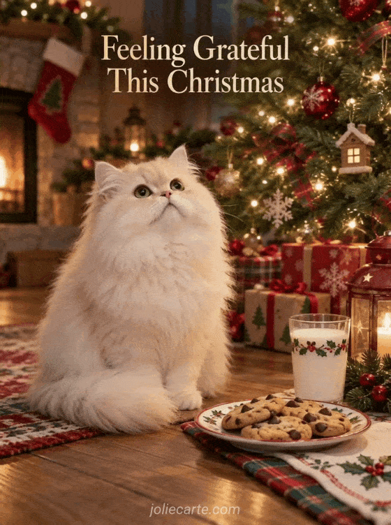 Feeling Grateful This Christmas - GIF