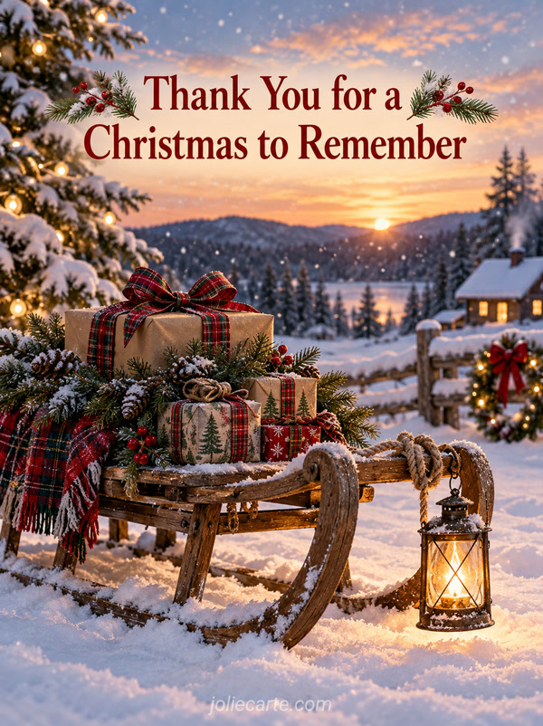 Thank You for a Christmas to Remember - Image