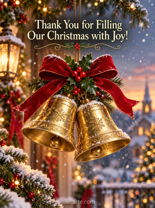 Thank You for Filling Our Christmas with Joy! - Image