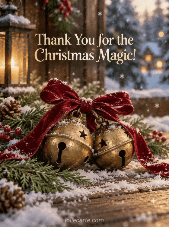 Thank You for the Christmas Magic! - GIF