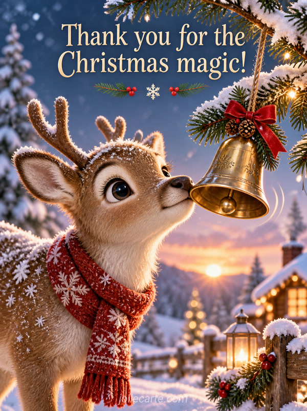 Thank you for the Christmas magic! - Image