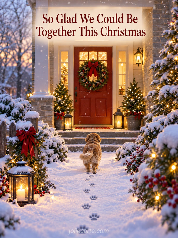 So Glad We Could Be Together This Christmas - Image