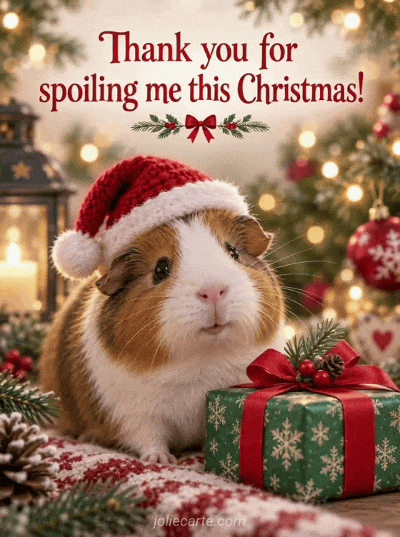 Thank you for spoiling me this Christmas! - GIF