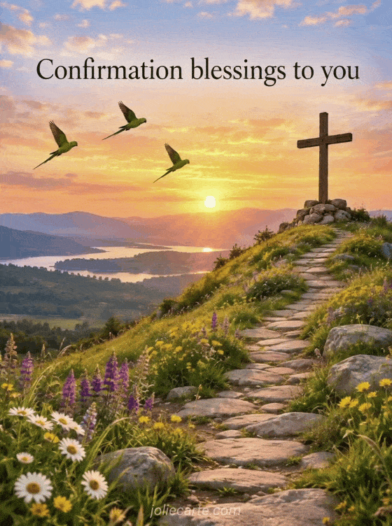 Confirmation blessings to you - GIF