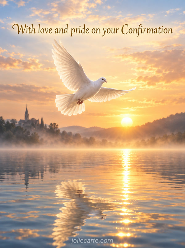 With love and pride on your Confirmation - Image