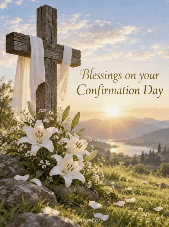 Blessings on your Confirmation Day - GIF