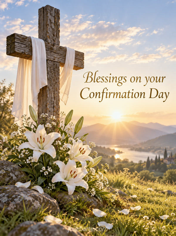 Blessings on your Confirmation Day - Image