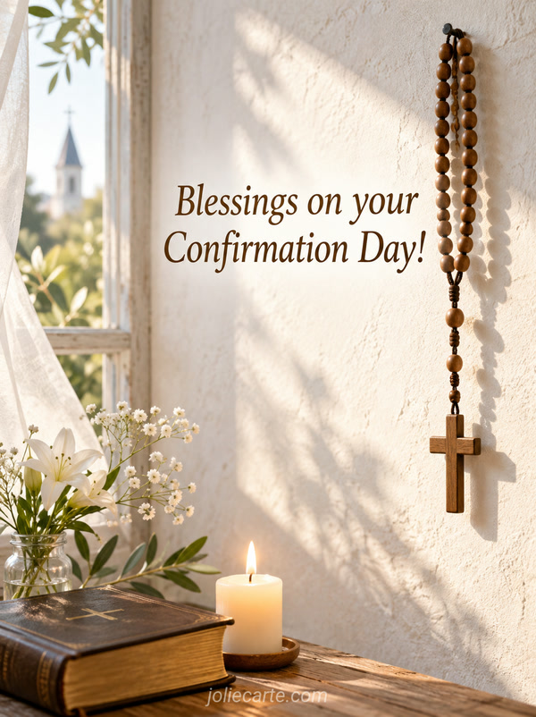 Blessings on your Confirmation Day! - Image