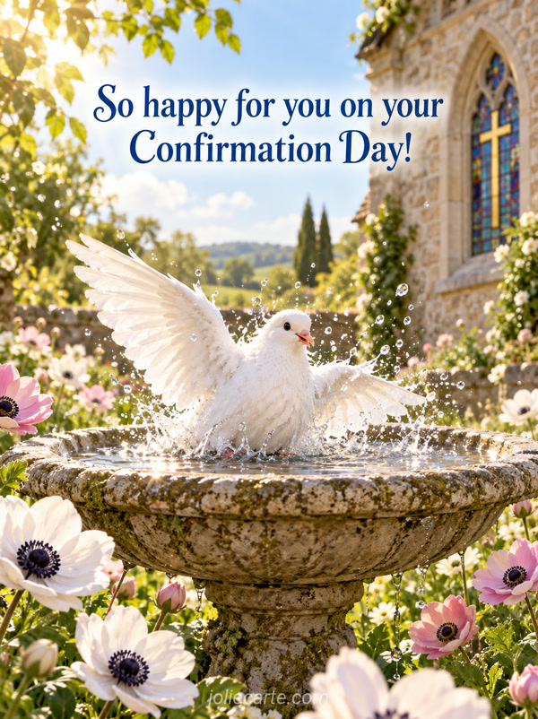 So happy for you on your Confirmation Day! - Image