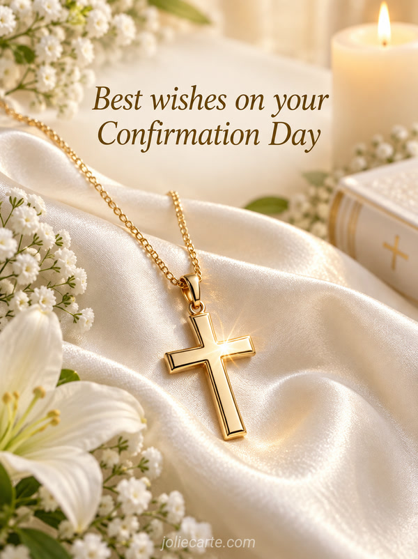 Best wishes on your Confirmation Day - Image
