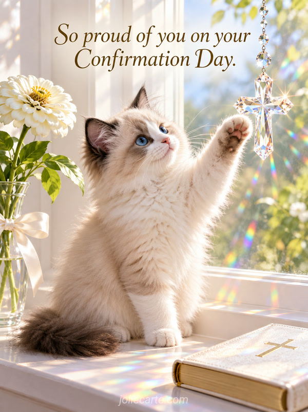 So proud of you on your Confirmation Day. - Image