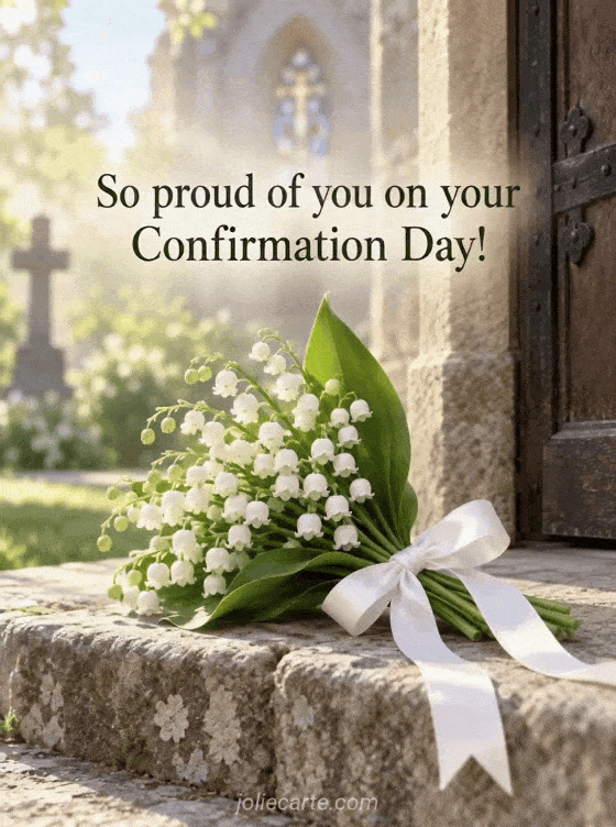 So proud of you on your Confirmation Day! - GIF