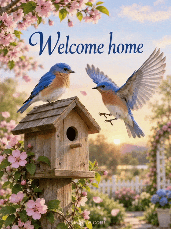 Welcome home - GIF