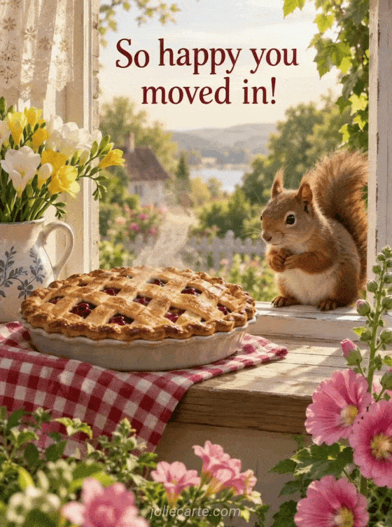 So happy you moved in! - GIF
