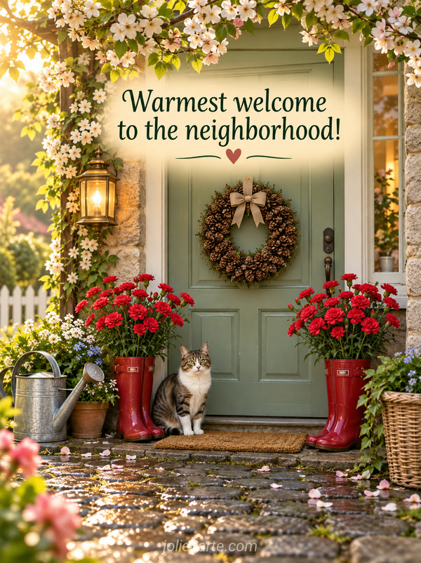 Warmest welcome to the neighborhood! - Image