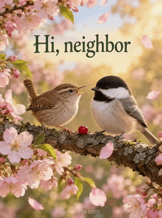 Hi, neighbor - GIF