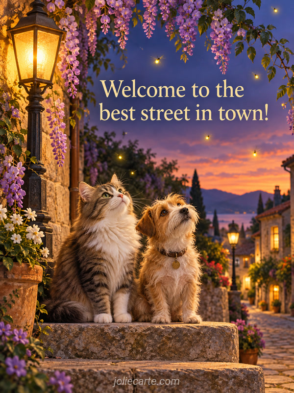 Welcome to the best street in town! - Image