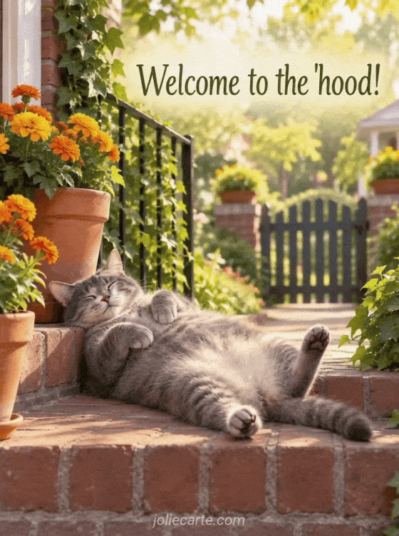 Welcome to the 'hood! - GIF