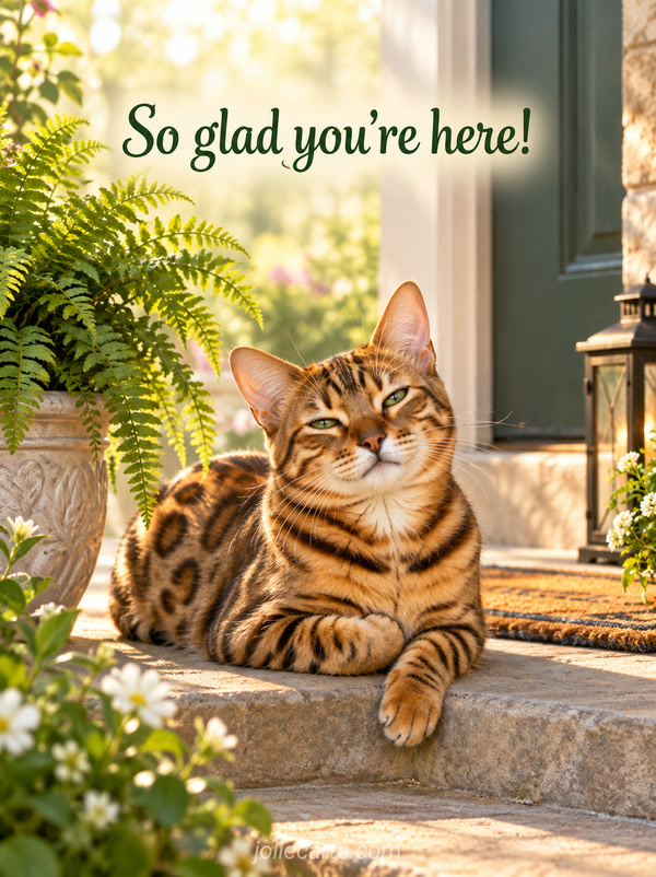 So glad you're here! - Image