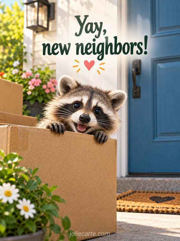 Yay, new neighbors! - Image