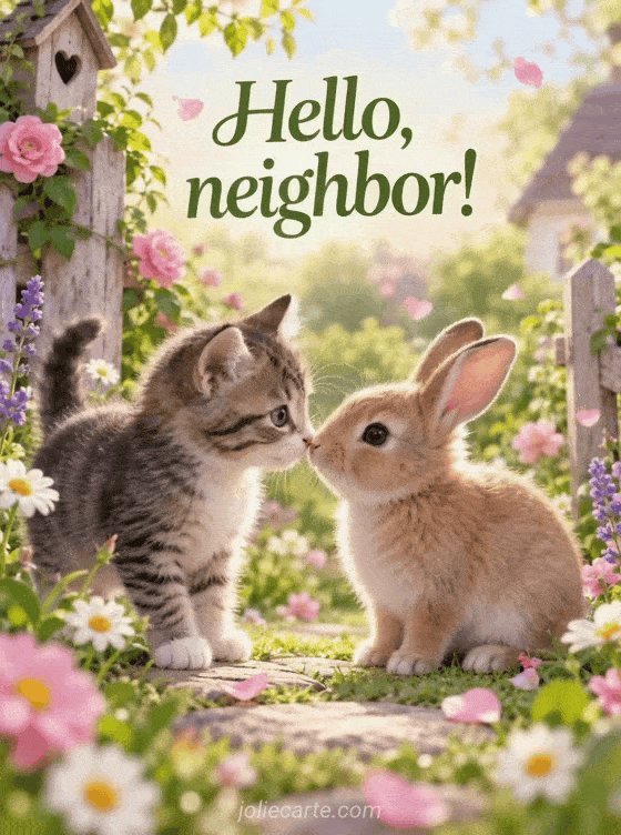 Hello, neighbor! - GIF
