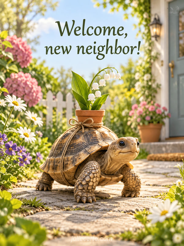 Welcome, new neighbor! - Image