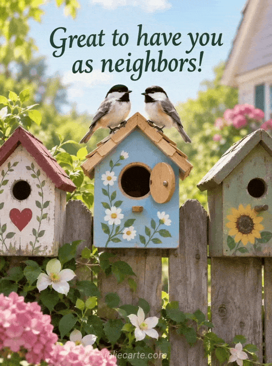 Great to have you as neighbors! - GIF