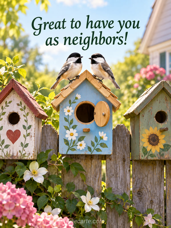 Great to have you as neighbors! - Image