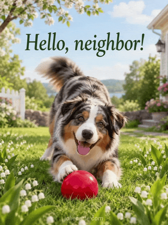 Hello, neighbor! - GIF