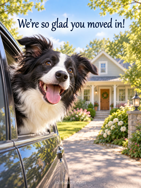 We're so glad you moved in! - Image