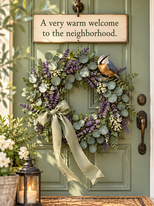 A very warm welcome to the neighborhood. - Image