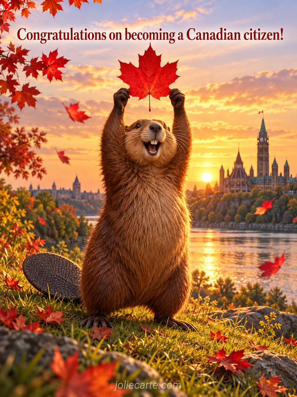 Congratulations on becoming a Canadian citizen! - Image