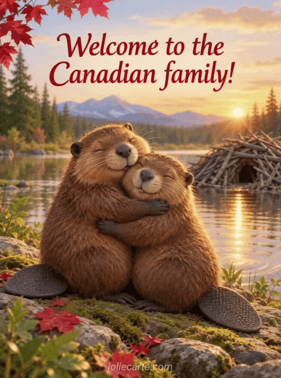 Welcome to the Canadian family! - GIF