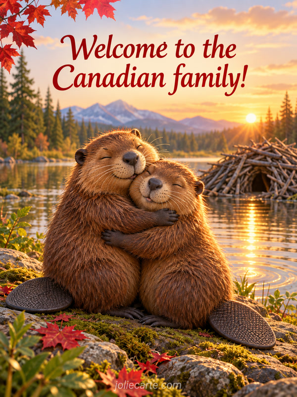 Welcome to the Canadian family! - Image