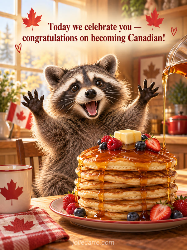 Today we celebrate you — congratulations on becoming Canadian! - Image
