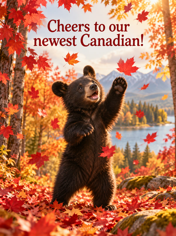 Cheers to our newest Canadian! - Image