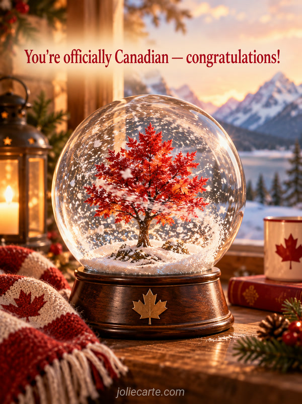 You're officially Canadian — congratulations! - Image