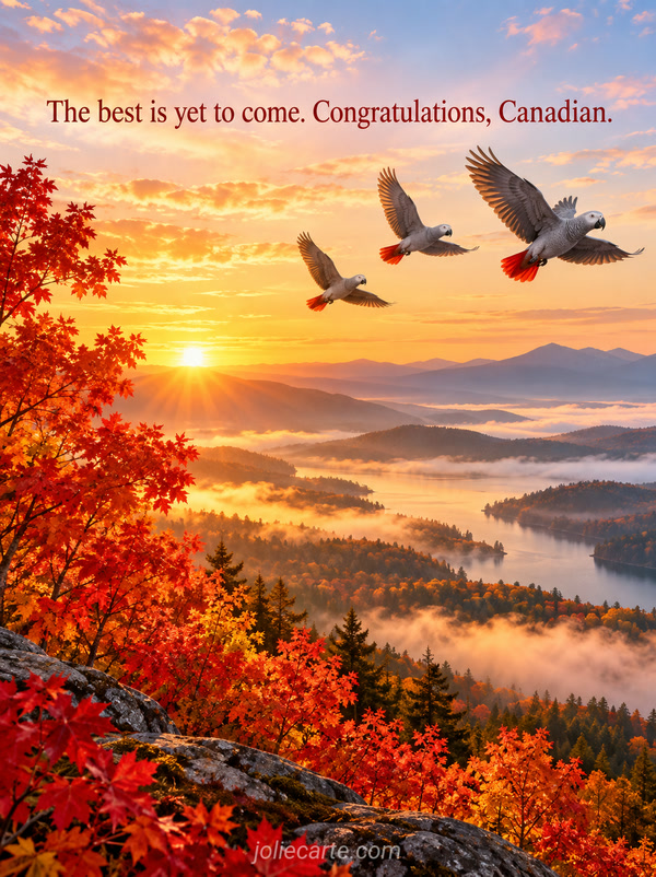 The best is yet to come. Congratulations, Canadian. - Image